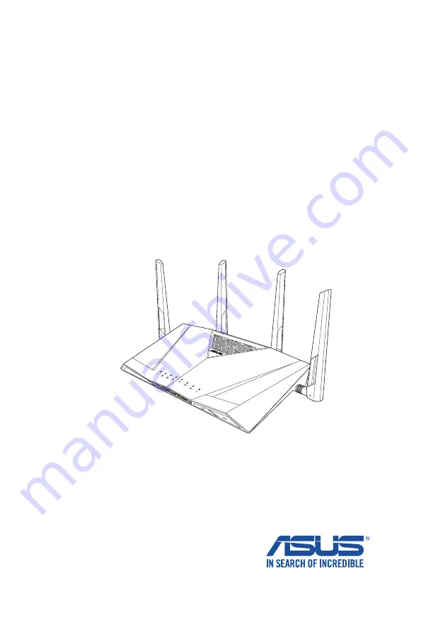 Asus DSL-AC3100 User Manual Download Page 1