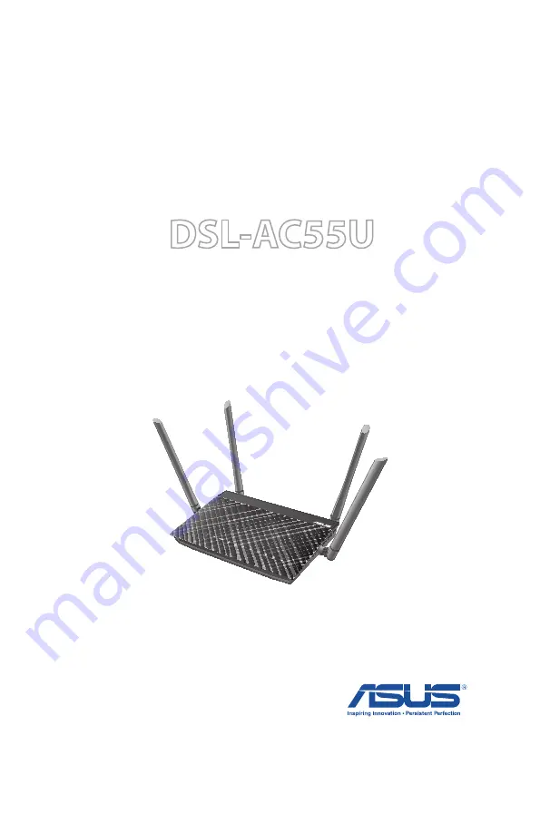 Asus DSL-AC55U User Manual Download Page 1