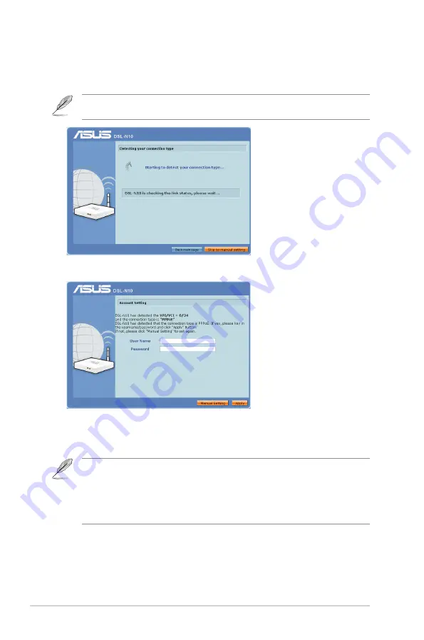 Asus DSL-N10 User Manual Download Page 14