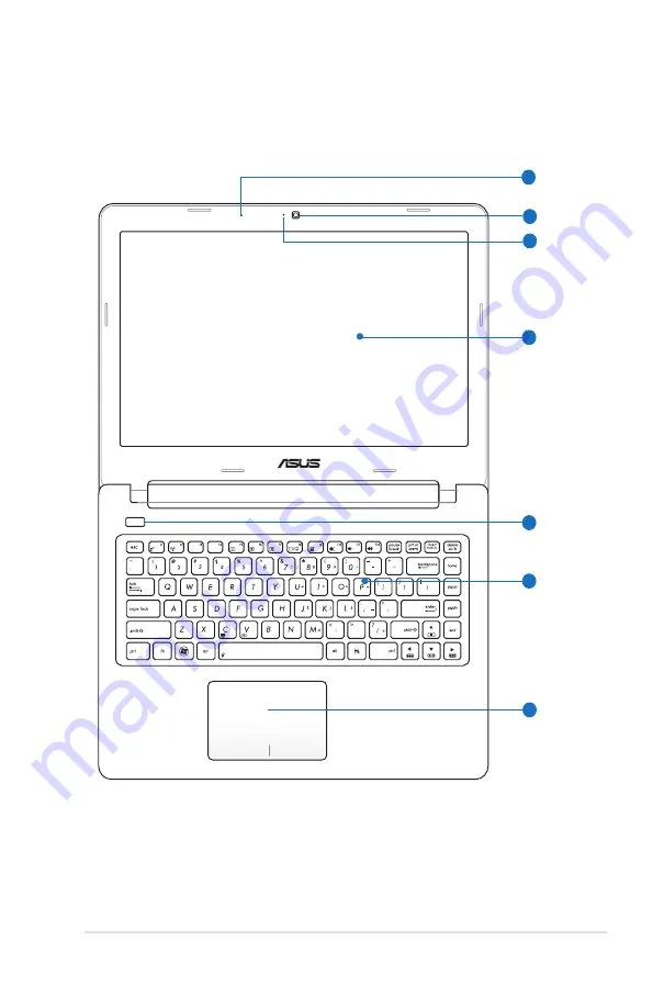 Asus E46CA (Norwegian) Bruksanvisning Download Page 15