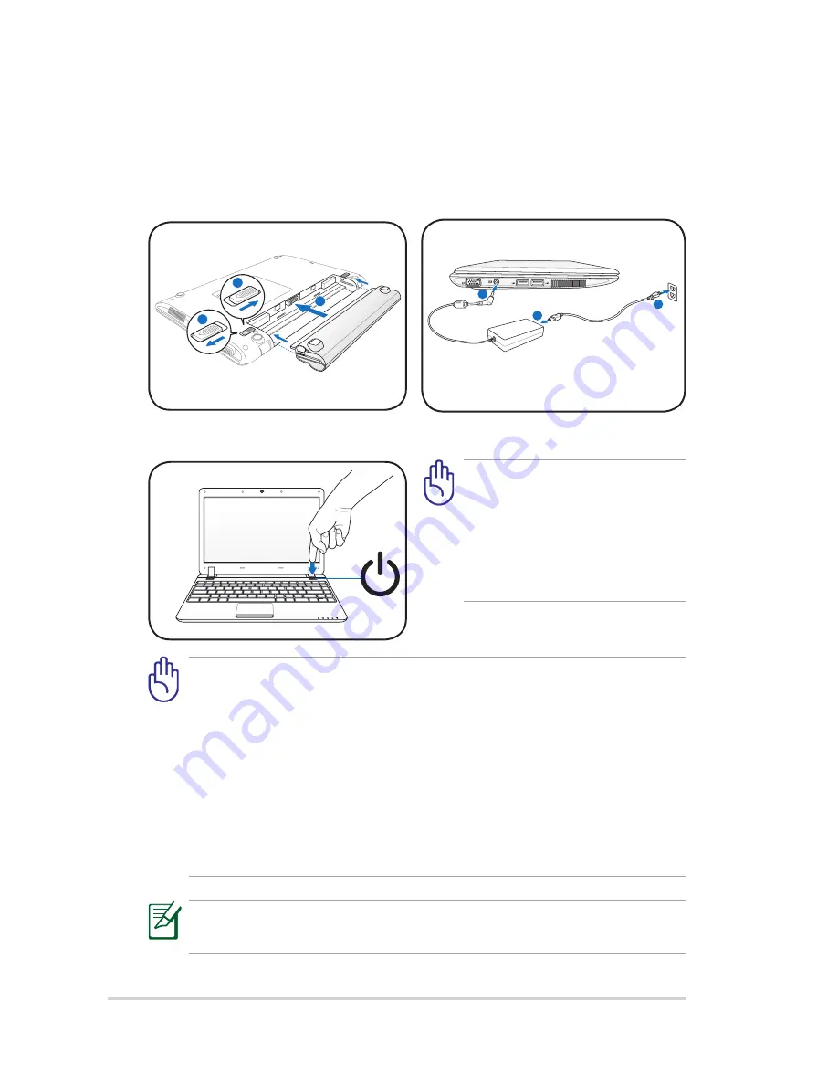 Asus Eee PC 1201HA User Manual Download Page 24