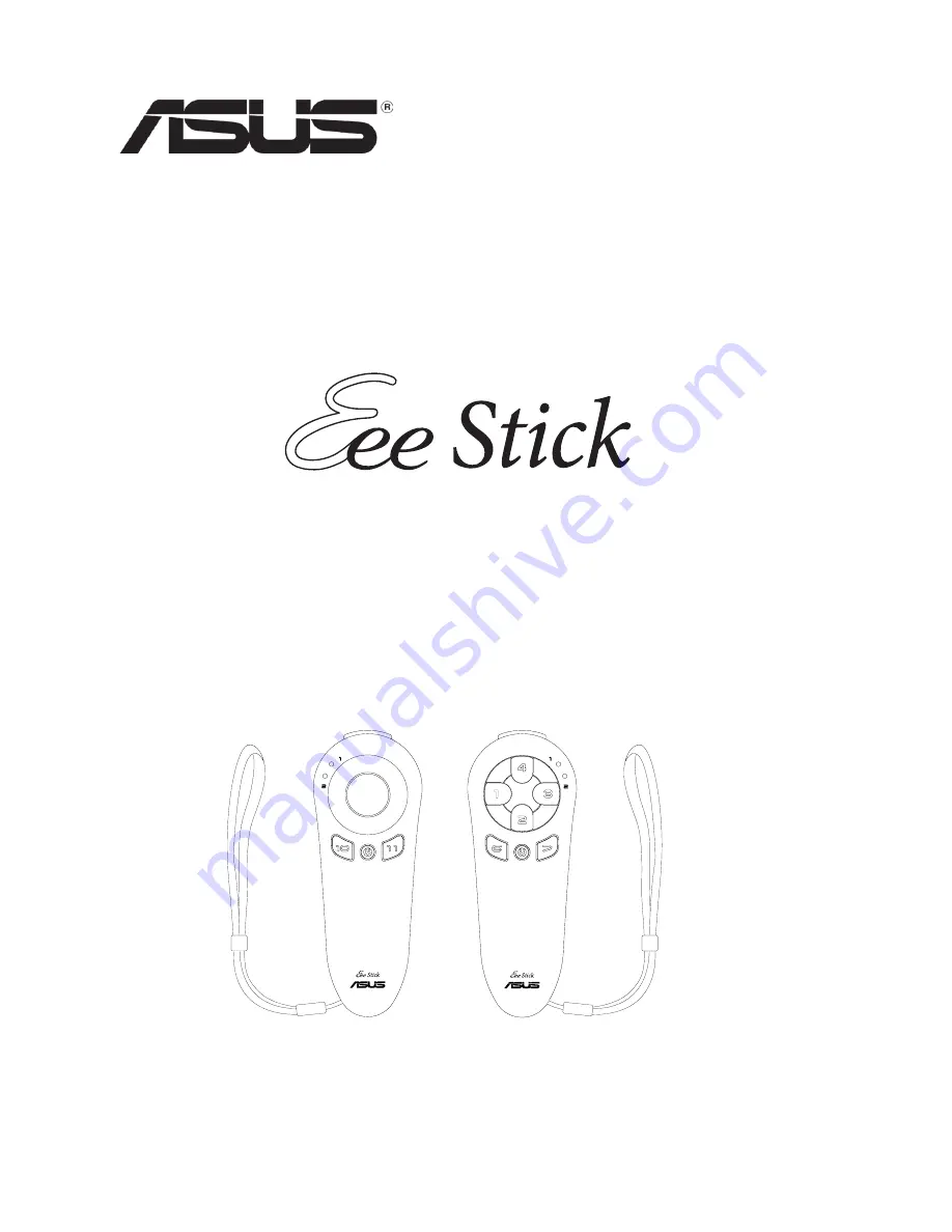 Asus Eee Stick GMC-1 User Manual Download Page 1