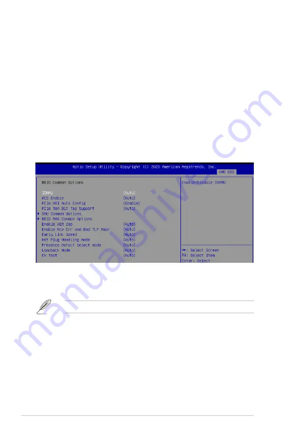 Asus ESC4000A-E10 User Manual Download Page 122