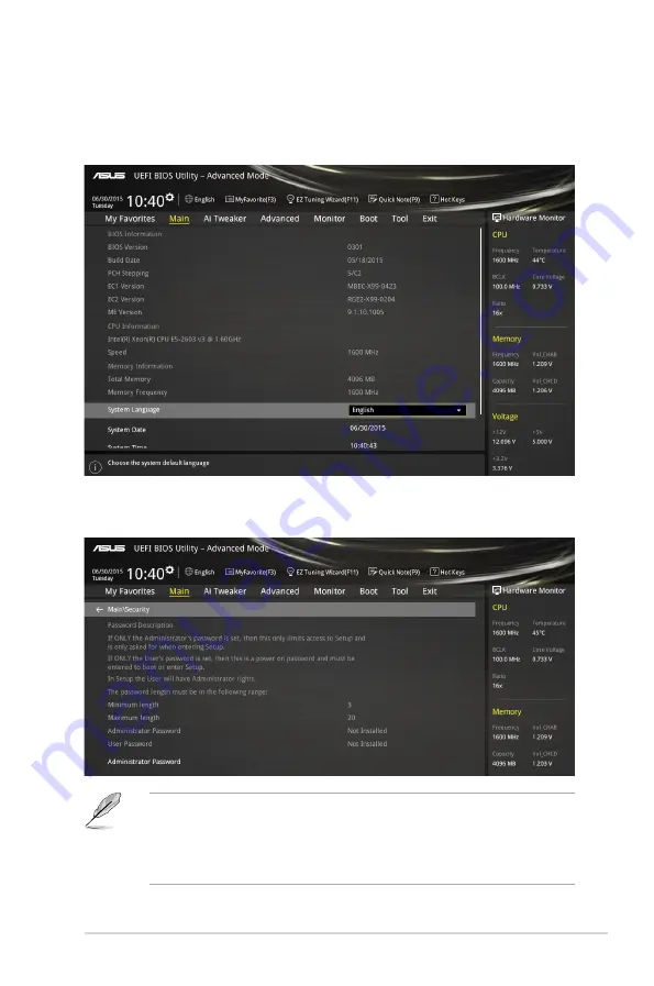 Asus ESC700 User Manual Download Page 87