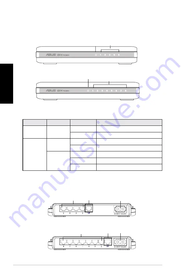 Asus GX1105N Quick Start Manual Download Page 61