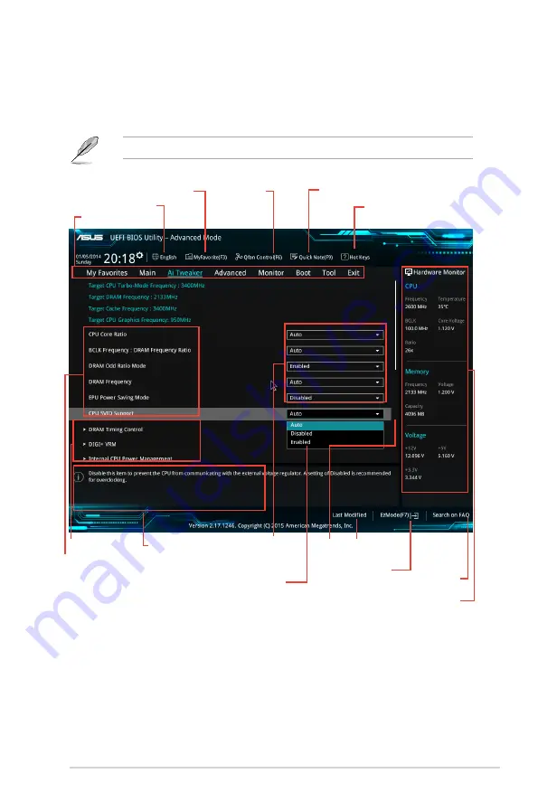 Asus H110M-A/DP User Manual Download Page 20