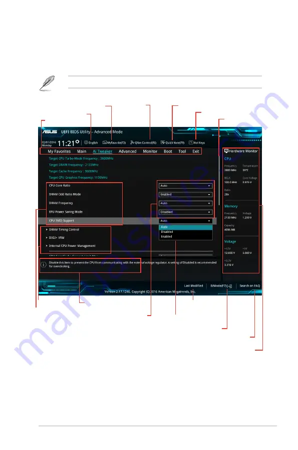 Asus H110T Manual Download Page 20