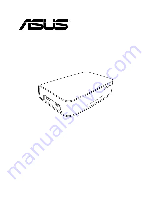 Asus HDP-R1 User Manual Download Page 1