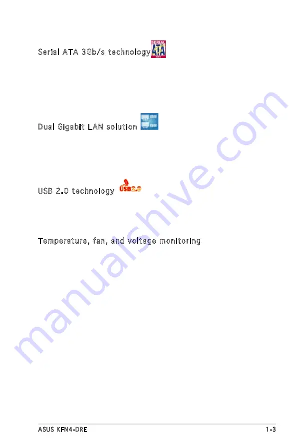 Asus KFN4-DRE - Motherboard - SSI EEB 3.51 Manual Download Page 17