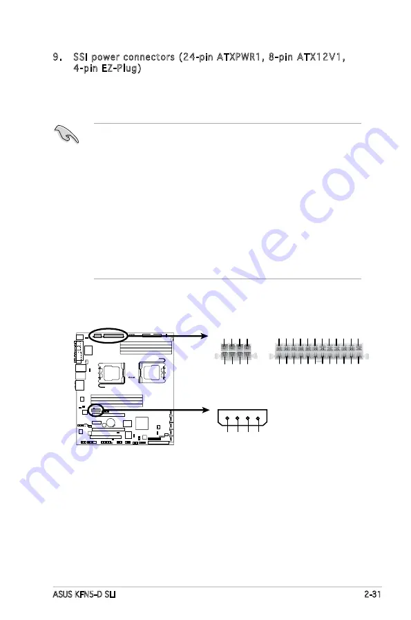 Asus KFN5-D - Motherboard - SSI EEB 3.51 User Manual Download Page 51