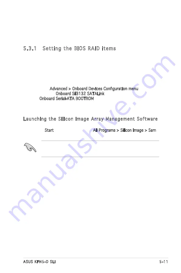 Asus KFN5-D - Motherboard - SSI EEB 3.51 User Manual Download Page 121