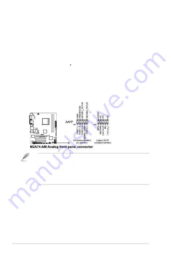 Asus M2A74-AM - Motherboard - Micro ATX Скачать руководство пользователя страница 30