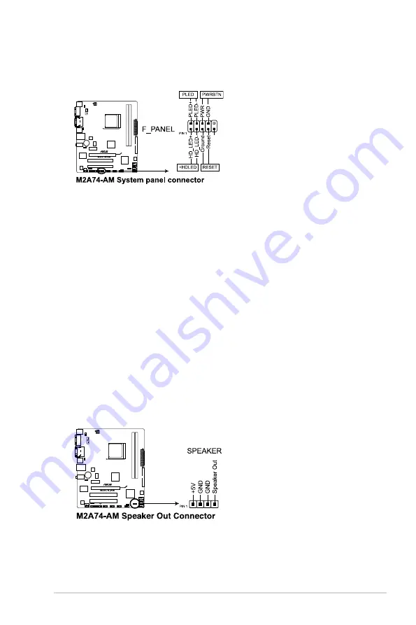 Asus M2A74-AM - Motherboard - Micro ATX Скачать руководство пользователя страница 33