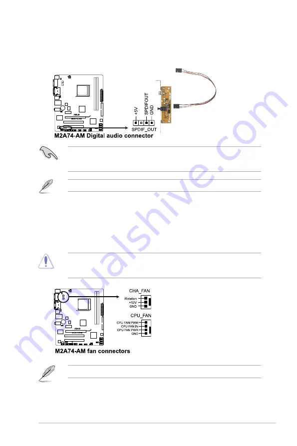 Asus M2A74-AM - Motherboard - Micro ATX Скачать руководство пользователя страница 35