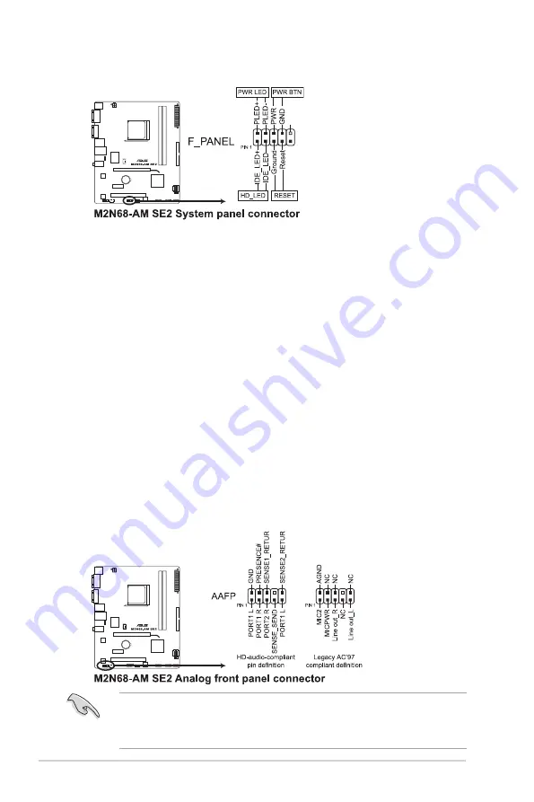 Asus M2N68-AM SE2 - Motherboard - Micro ATX User Manual Download Page 23