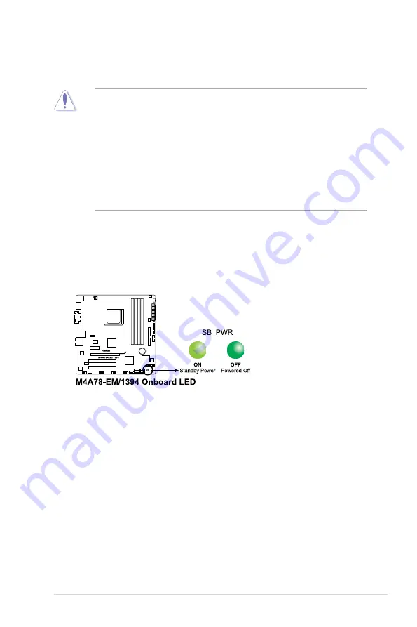 Asus M4A78-EM 1394 User Manual Download Page 17