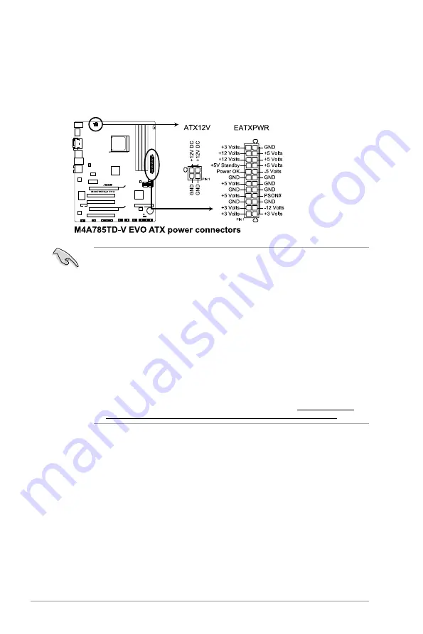 Asus M4A785TD-V EVO - Motherboard - ATX Скачать руководство пользователя страница 34