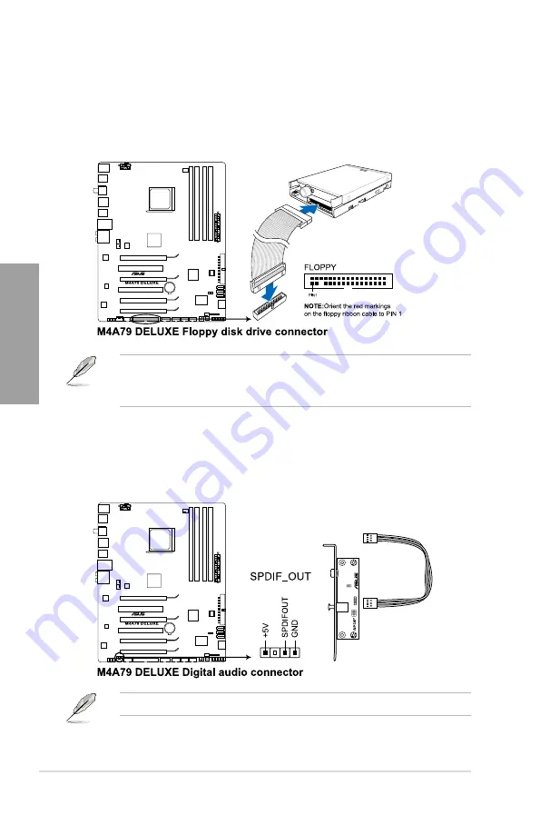 Asus M4A79 DELUXE - Motherboard - ATX User Manual Download Page 48