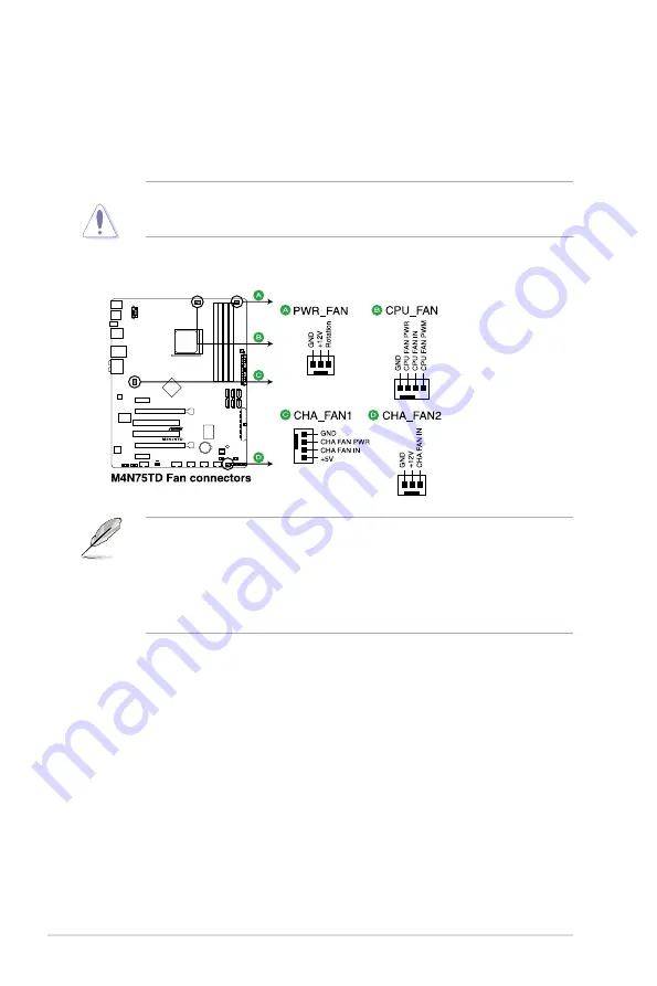 Asus M4N75TD User Manual Download Page 38