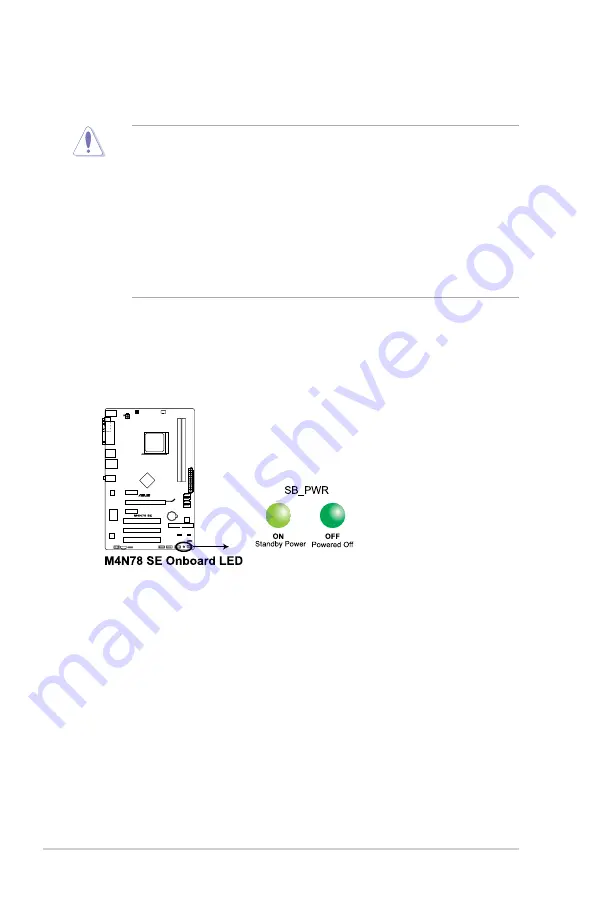 Asus M4N78 SE User Manual Download Page 14