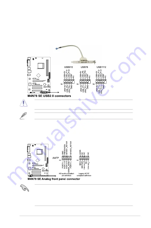 Asus M4N78 SE User Manual Download Page 35