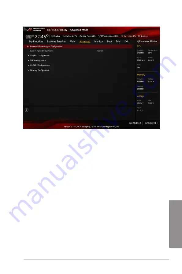 Asus Maximus VII Manual Download Page 123