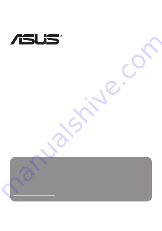 Asus MeMO PAD E-Manual Download Page 1