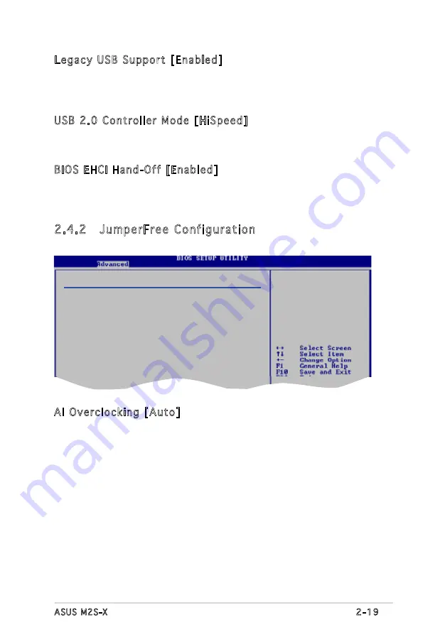 Asus Motherboard M2S-X User Manual Download Page 61