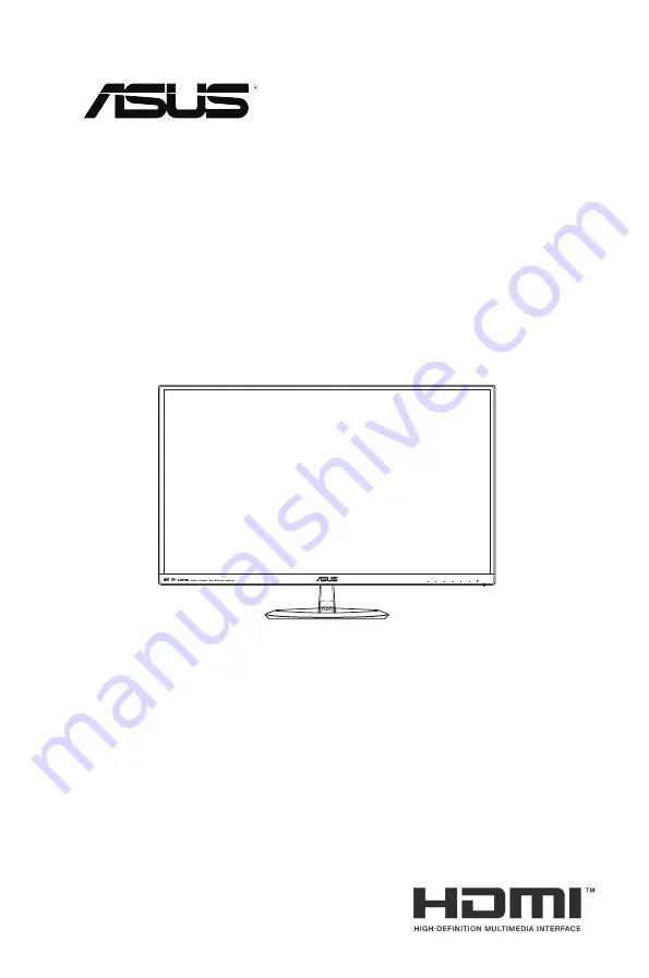 Asus MX27U series User Manual Download Page 1