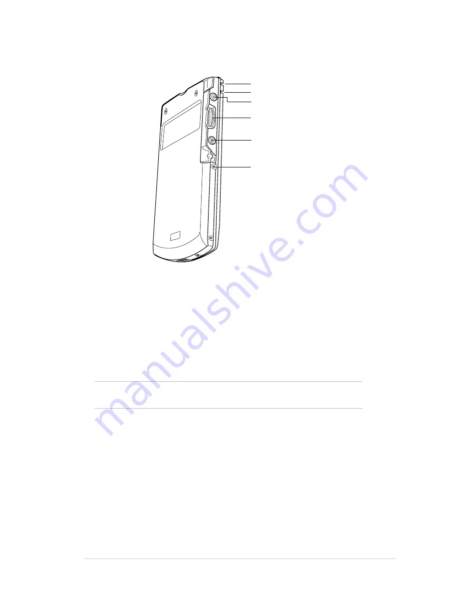 Asus MyPal A600 User Manual Download Page 7