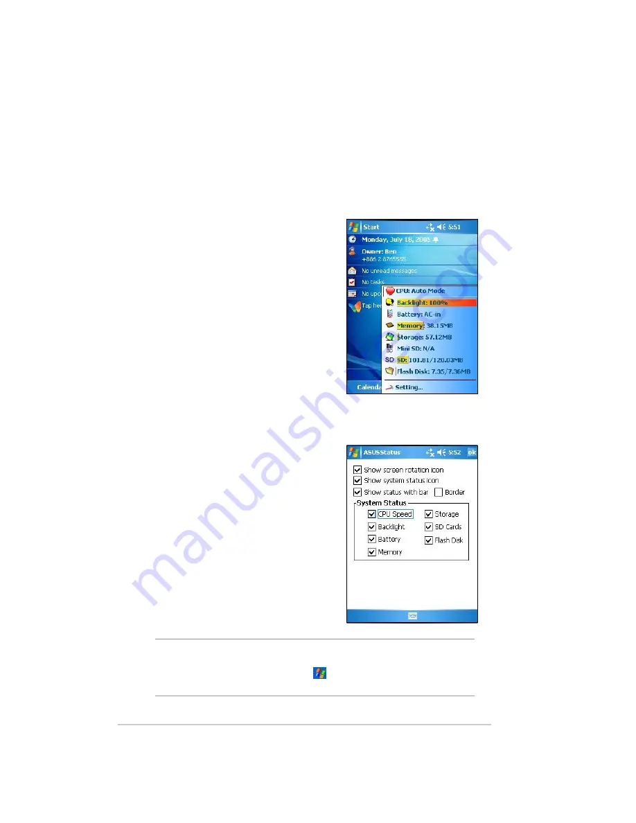 Asus MyPal A632 Handbook Download Page 48