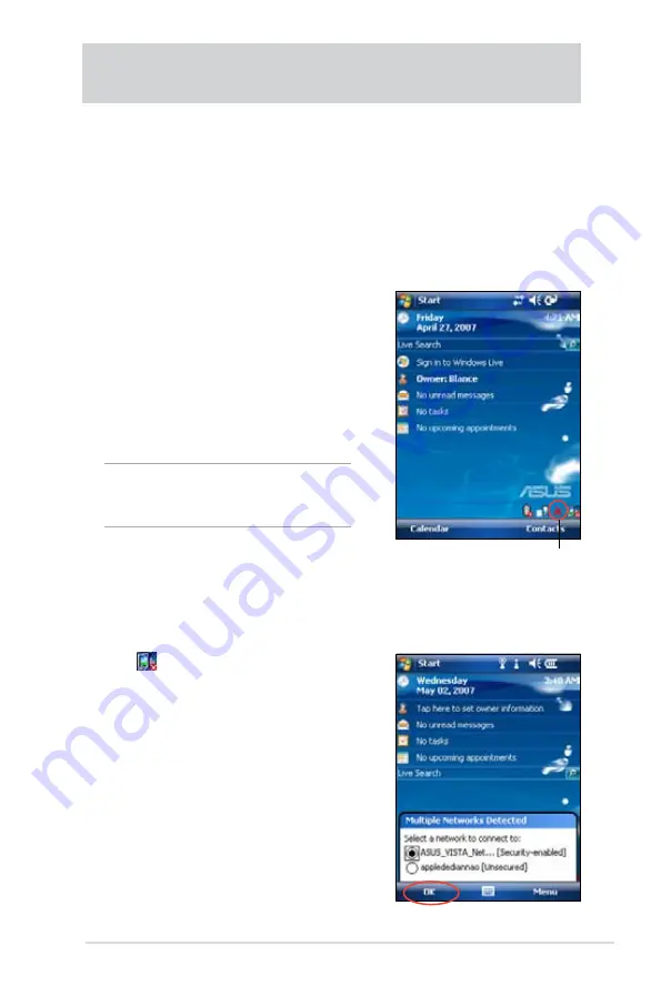 Asus MyPal A639 User Manual Download Page 97