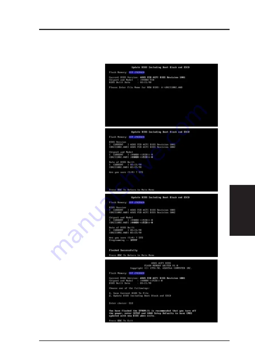 Asus P2B98-XV User Manual Download Page 33