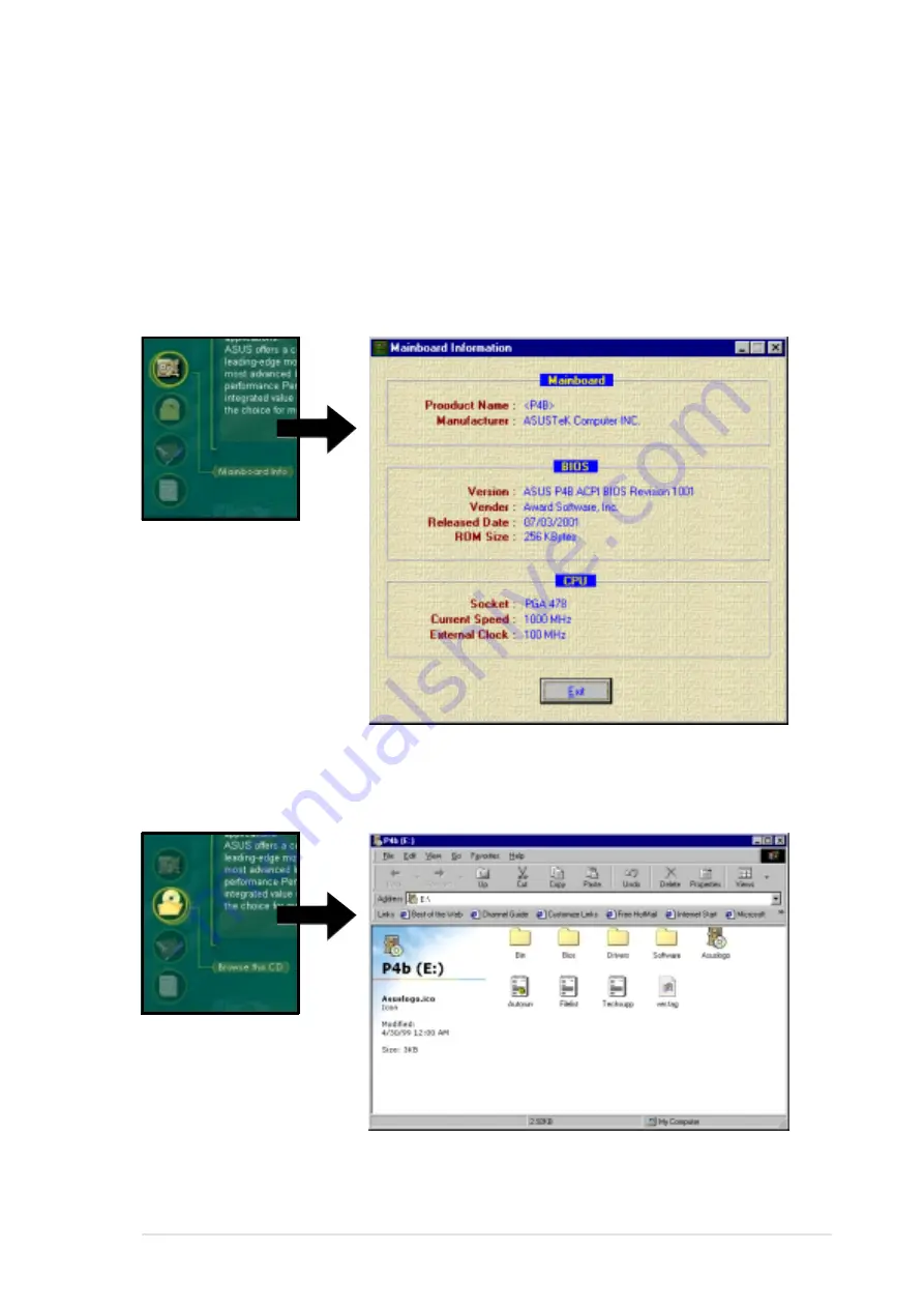 Asus P4B User Manual Download Page 105