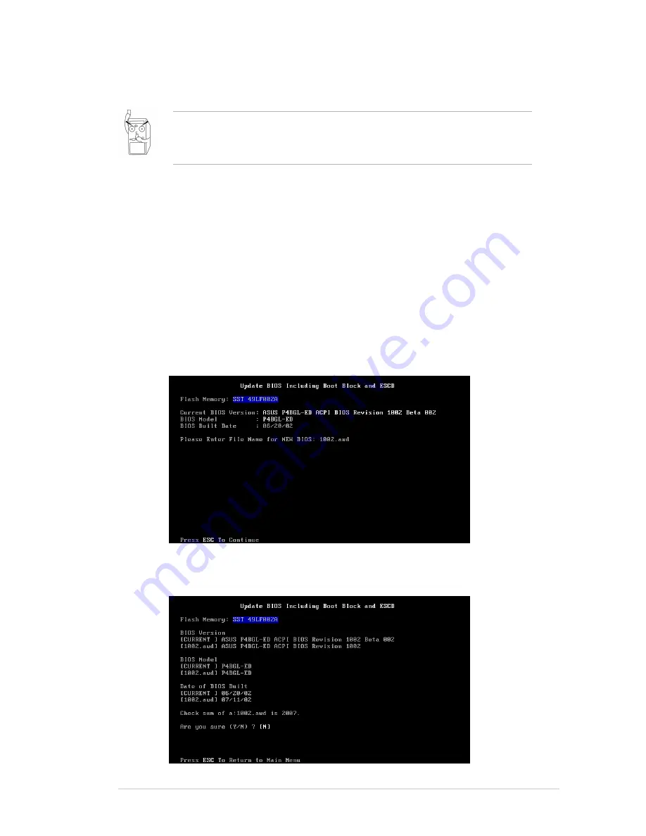 Asus P4BGL-ED User Manual Download Page 31