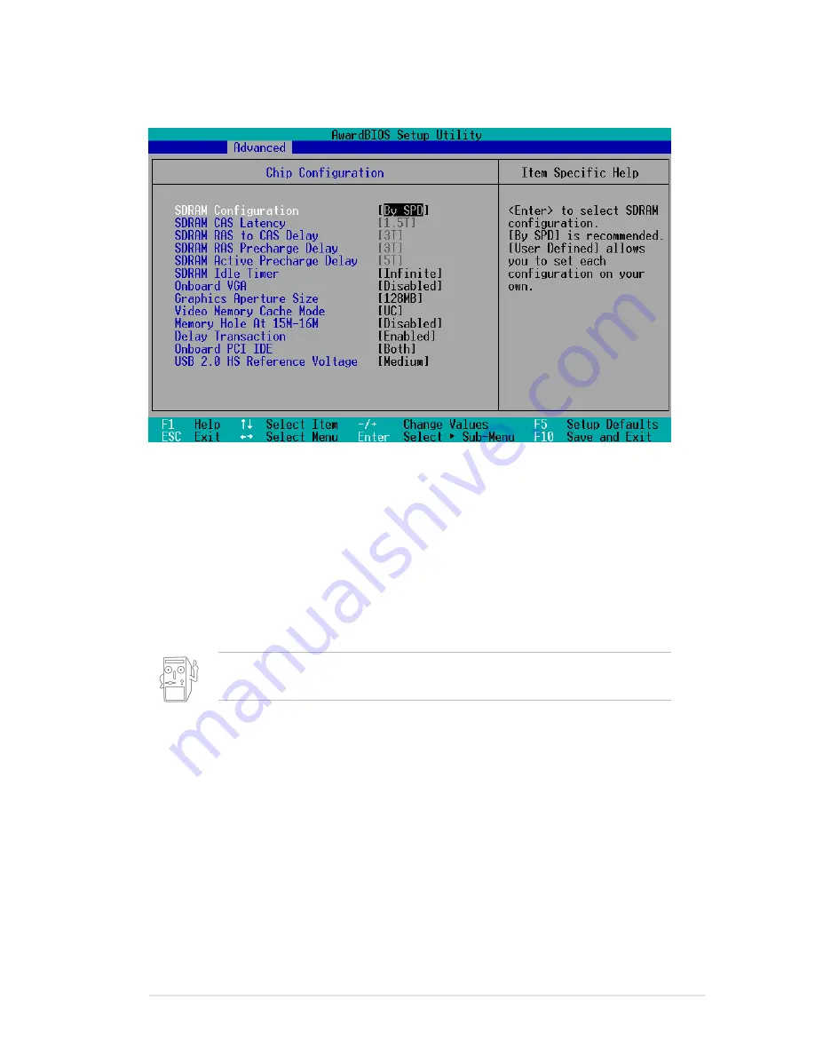 Asus P4BGL-ED User Manual Download Page 45