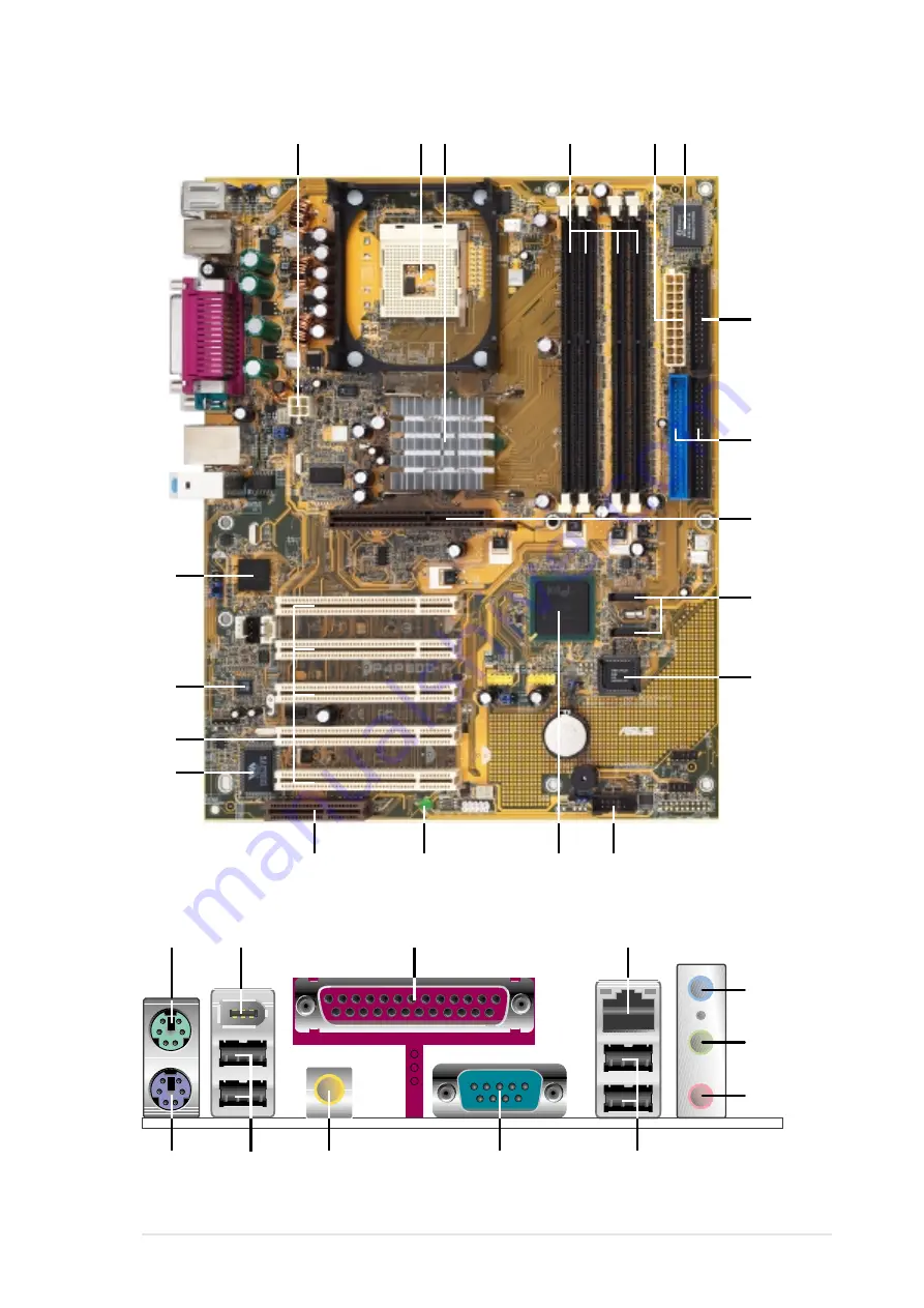 Asus P4P800-F User Manual Download Page 16