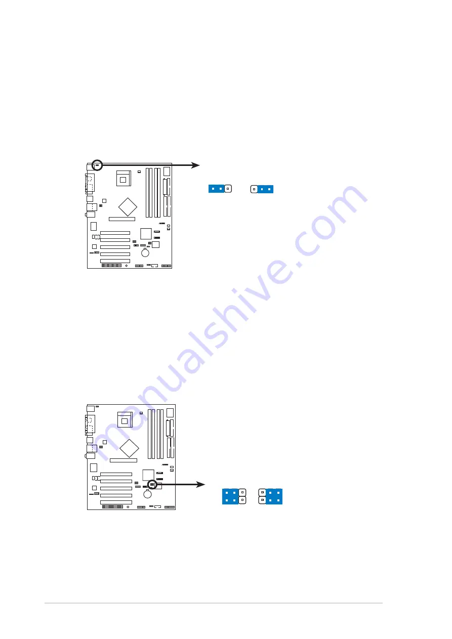 Asus P4P800 SE User Manual Download Page 44