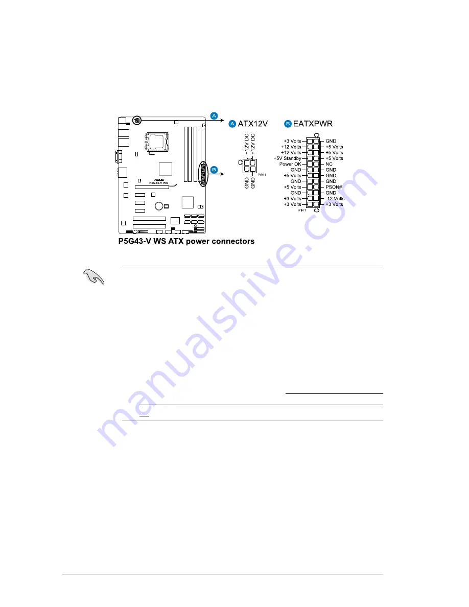 Asus P5G43-V WS User Manual Download Page 44