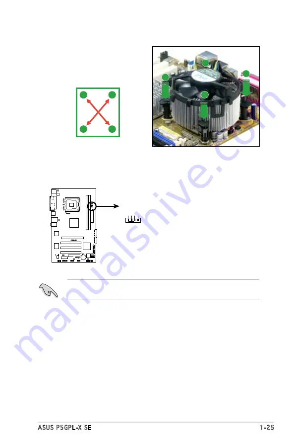 Asus P5GPL-X SE User Manual Download Page 25