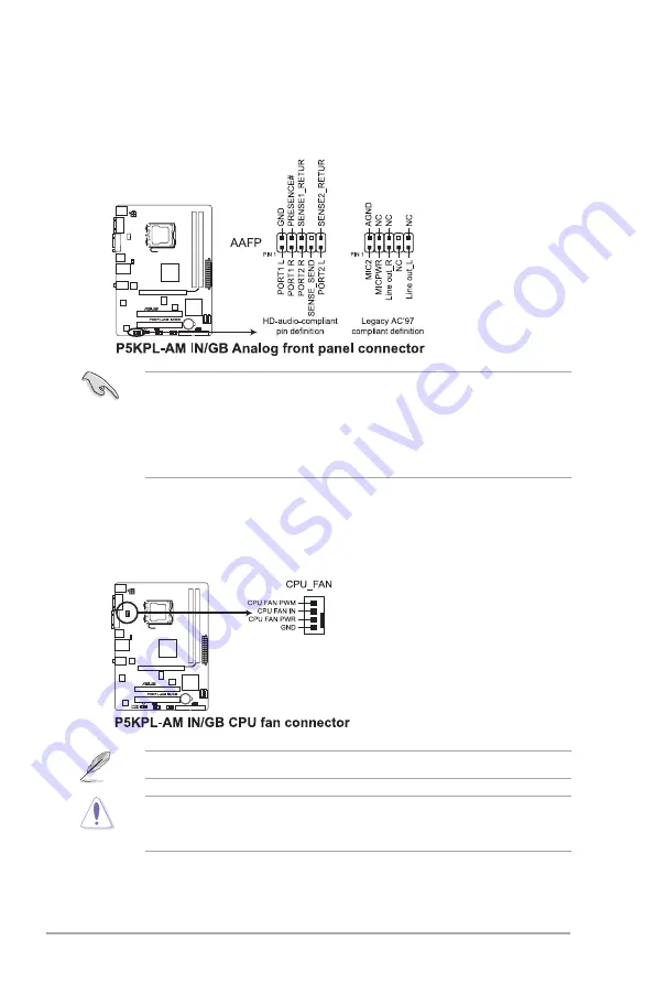 Asus P5KPL-AM IN GB User Manual Download Page 21