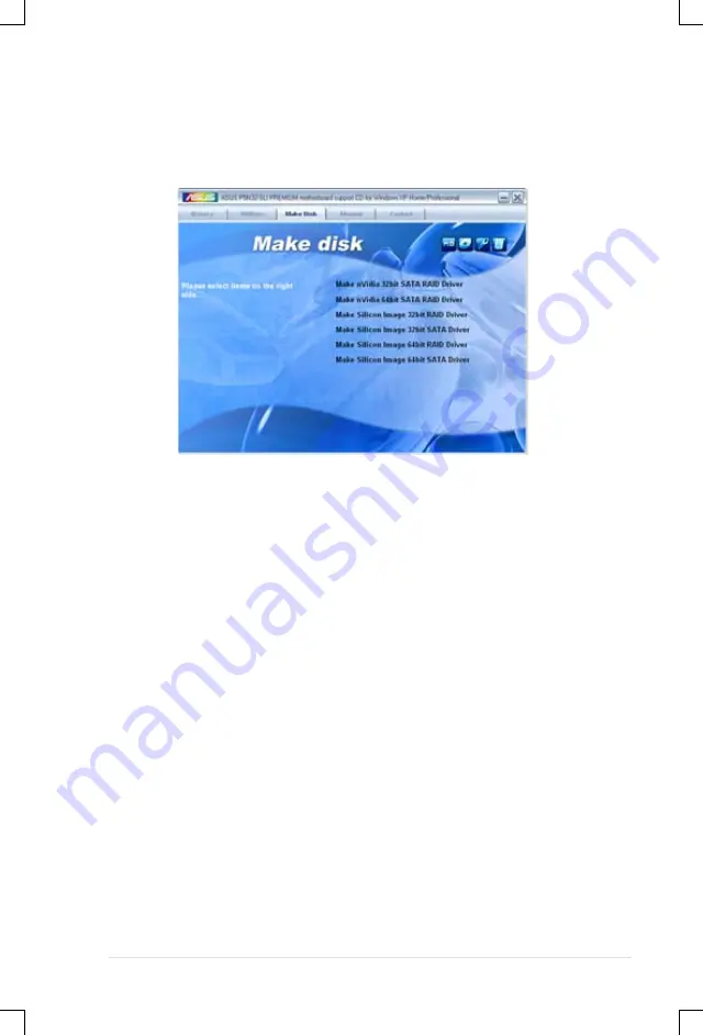 Asus P5N32-SLI Premium Installation Manual Download Page 124