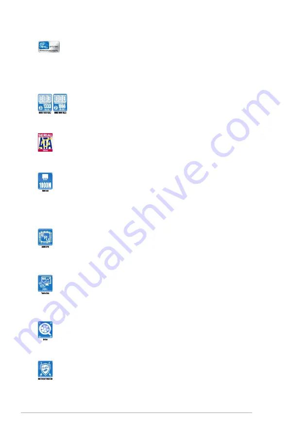 Asus P5P41C User Manual Download Page 12