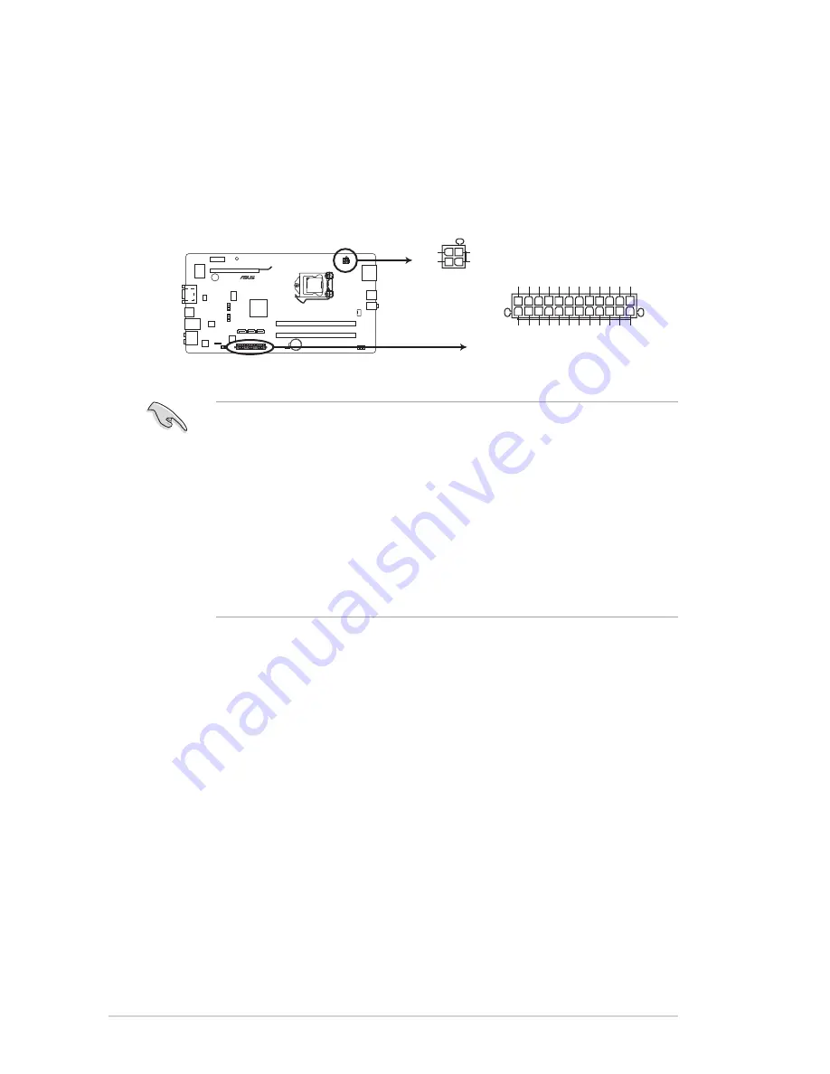 Asus P6-P7H55E User Manual Download Page 36