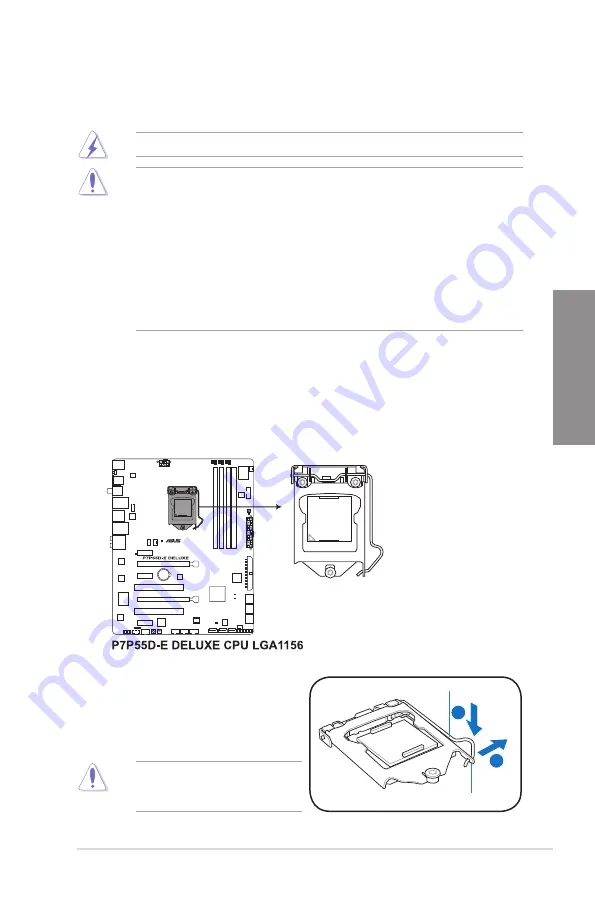 Asus P7P55D-E DELUXE Скачать руководство пользователя страница 25