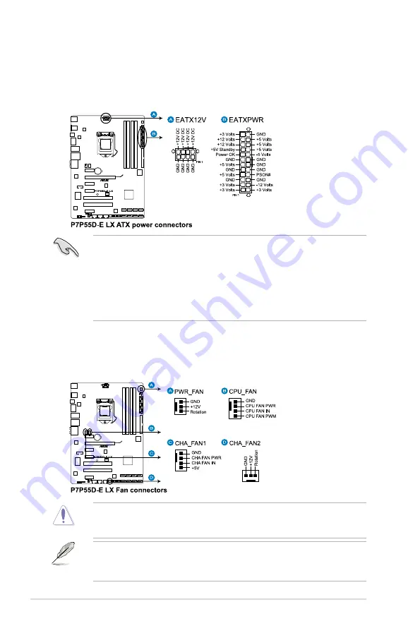 Asus P7P55D-E LX User Manual Download Page 34