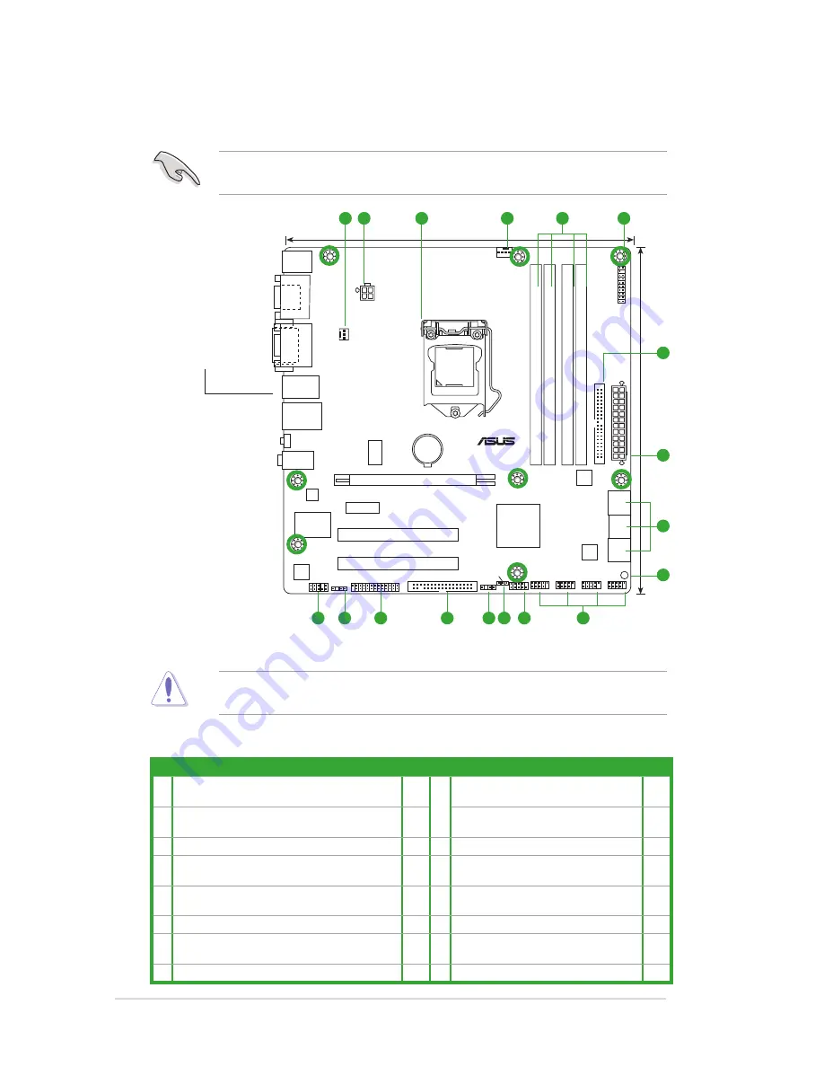 Asus P7Q57-M DO User Manual Download Page 12