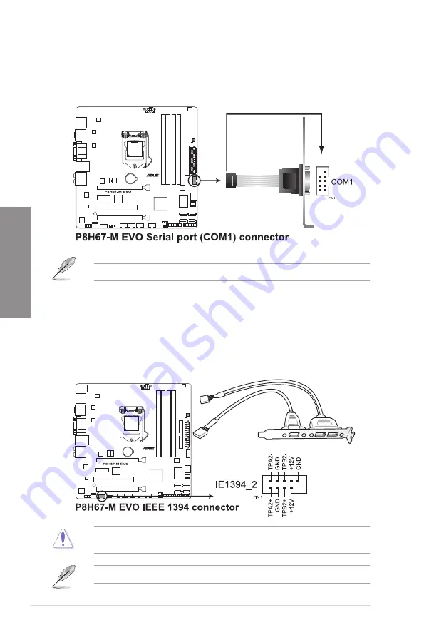 Asus P8H67-M EVO User Manual Download Page 38