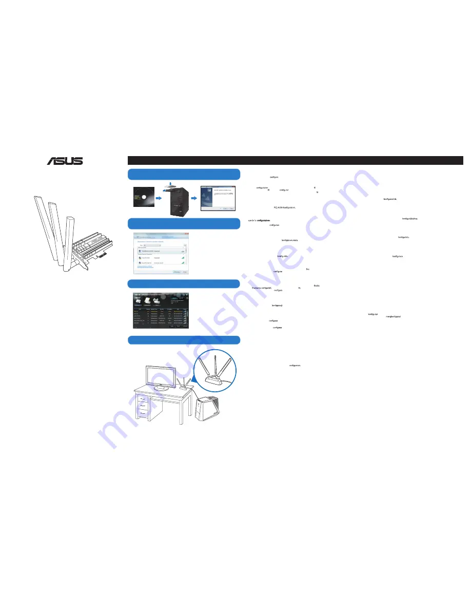 Asus PCE-AC66 Quick Start Manual Download Page 1