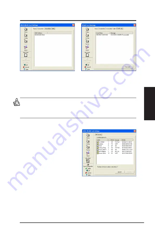 Asus PCE-N13 User Manual Download Page 39